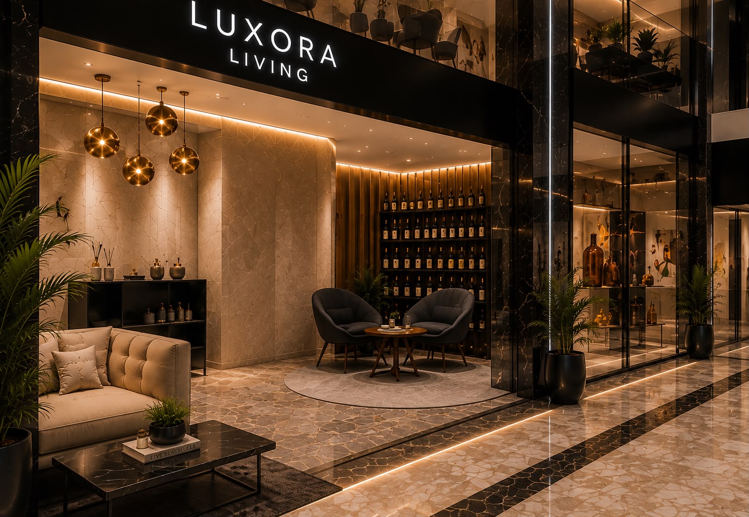 Royal Atrium Mall — luxury residence bedroom